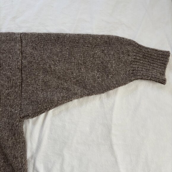babaa jumper no17 turtleneck sweater in dark mist/brown - OS - Picture 6 of 12